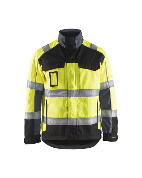 High Vis Jacke High Vis Gelb/Schwarz