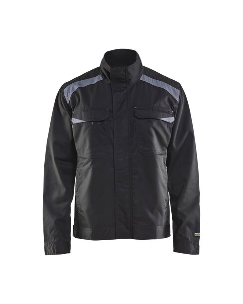 Bundjacke Industrie Schwarz/Grau