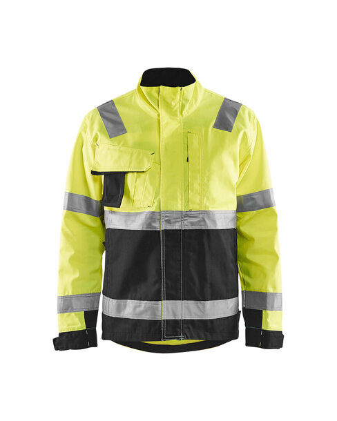 High Vis Jacke High Vis Gelb/Schwarz