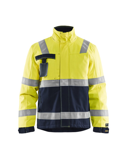 Multinorm Winterjacke High Vis Gelb/Marineblau