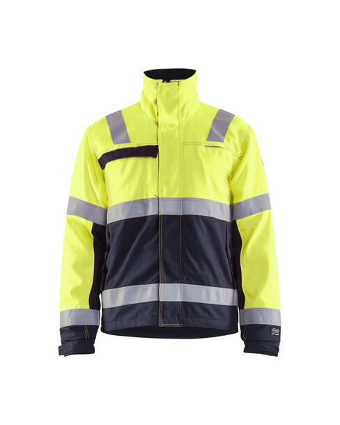 Multinorm Winterjacke High Vis Gelb/Marineblau
