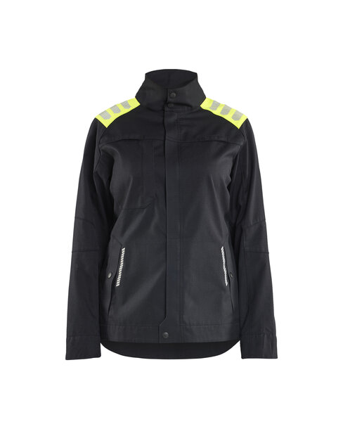 Damenjacke Inhärent Schwarz/High Vis Gelb