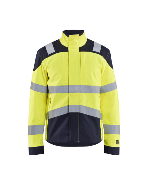 Multinorm Jacke Inhärent High Vis Gelb/Marineblau