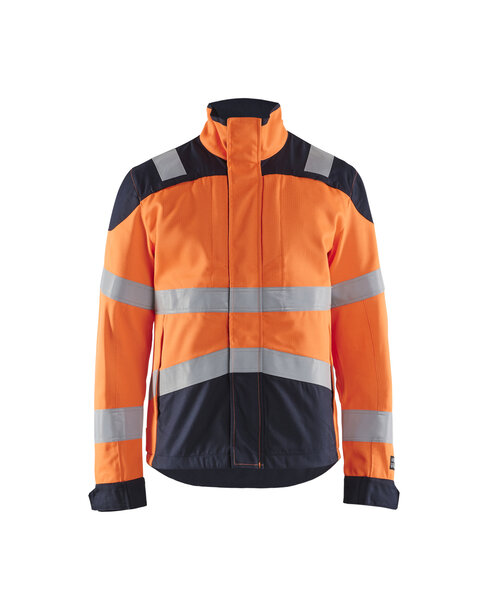 Multinorm Jacke Inhärent High Vis Orange/Marineblau
