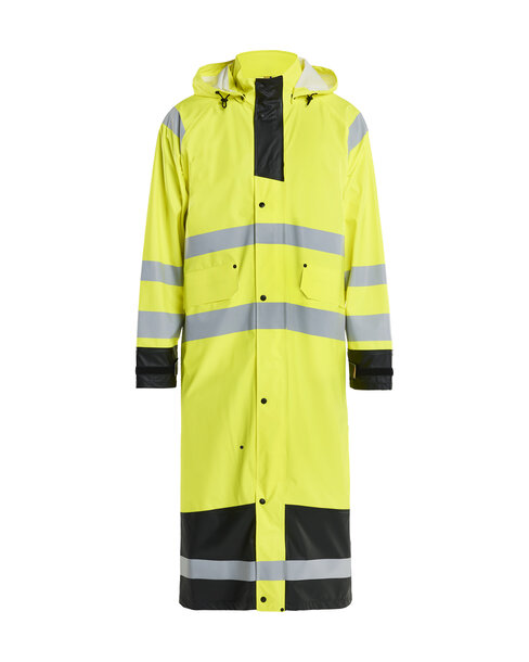 High Vis Regenmantel Level 1 High Vis Gelb/Schwarz