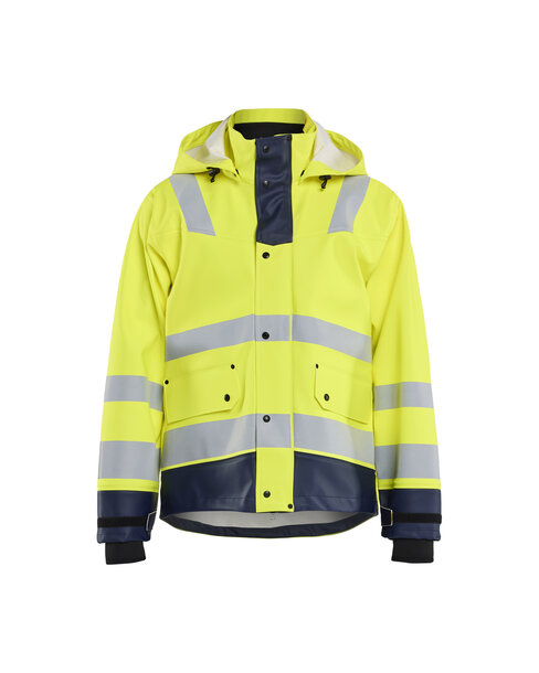 High Vis Regenjacke Level 3 High Vis Gelb/Marineblau