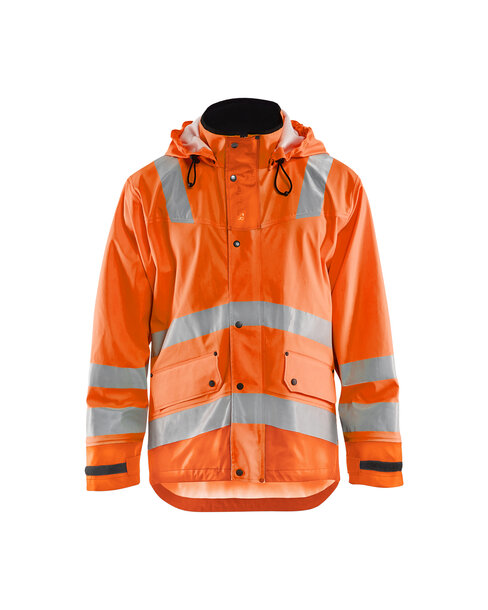 High Vis Regenjacke Level 3 High Vis Orange
