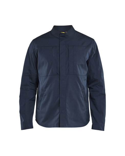 Hemdjacke Stretch Dunkel Marineblau