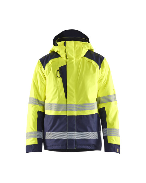 High Vis Winterjacke High Vis Gelb/Marineblau