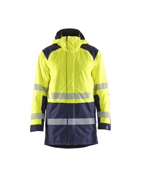 High Vis Winterparka High Vis Gelb/Marineblau