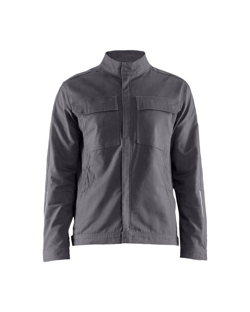 Industrie Jacke Stretch Mittelgrau