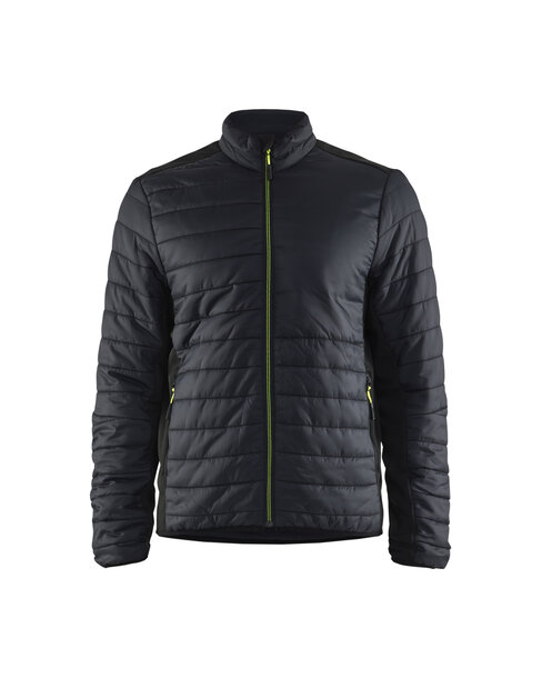 Jacke warm gefüttert Schwarz/Gelb