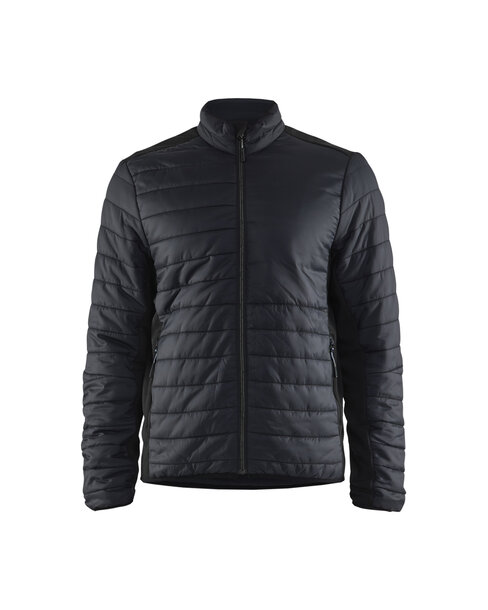 Jacke warm gefüttert Schwarz/Dunkelgrau