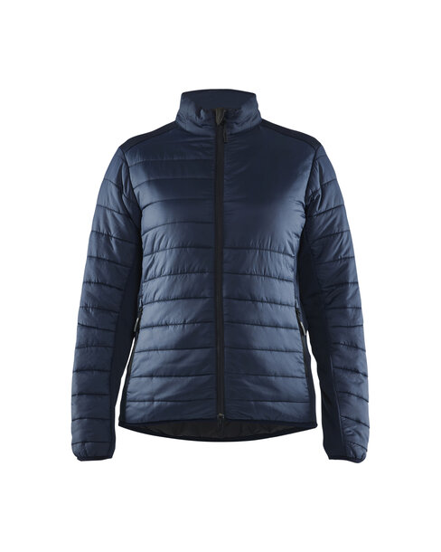 Damen Jacke warm gefüttert Dunkel Marineblau