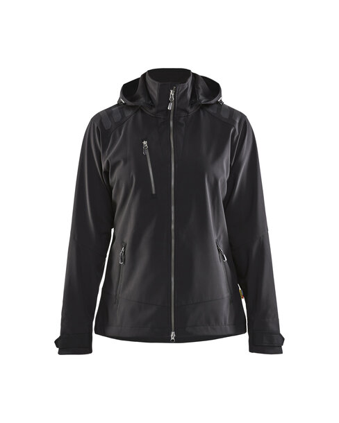 Damen Softshell Jacke Schwarz