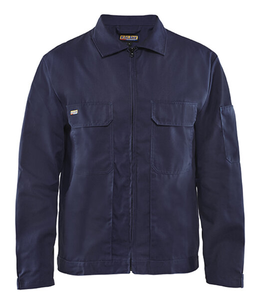 Bundjacke Baumwolle Marineblau