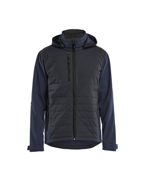 Hybrid Jacke Dunkel Marineblau/Schwarz