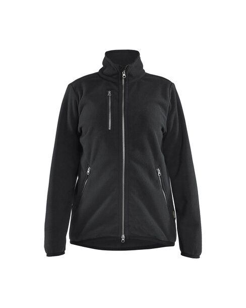 FLEECEJACKE FÜR DAMEN Schwarz