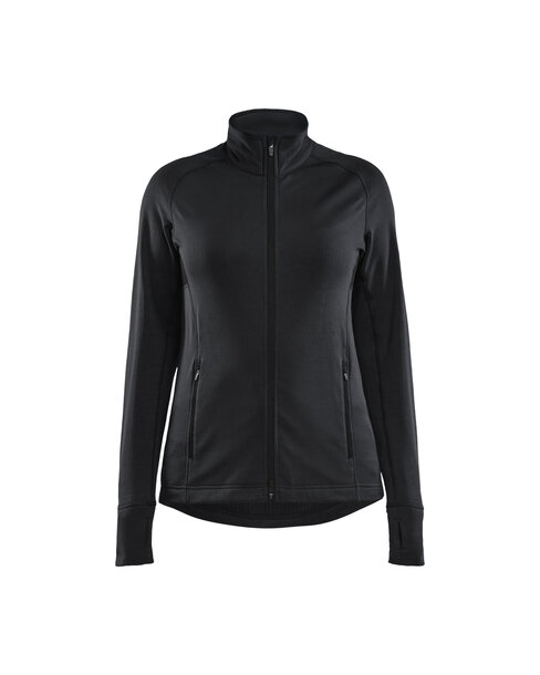 Damen FleecejackeSchwarz