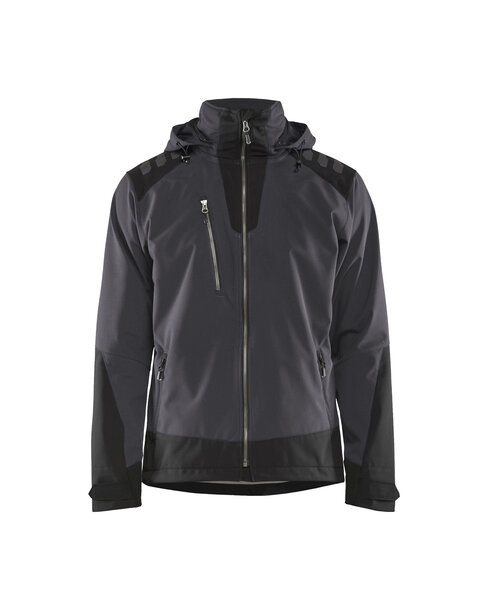 Softshell Jacke Dunkelgrau/Schwarz