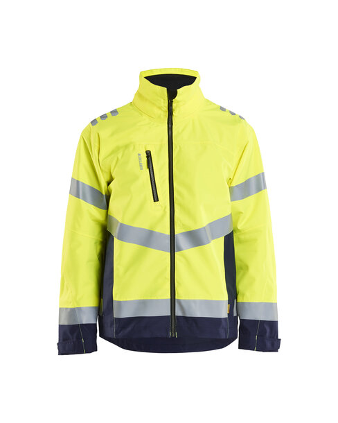 Shell Jacke High Vis High Vis Gelb/Marineblau