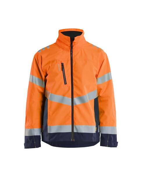 Shell Jacke High Vis High Vis Orange/Marineblau