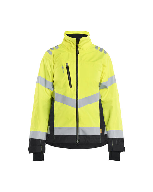 Damen Shell Jacke High Vis High Vis Gelb/Schwarz