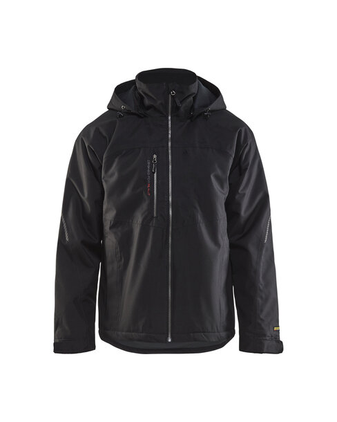 Shell Jacke Schwarz