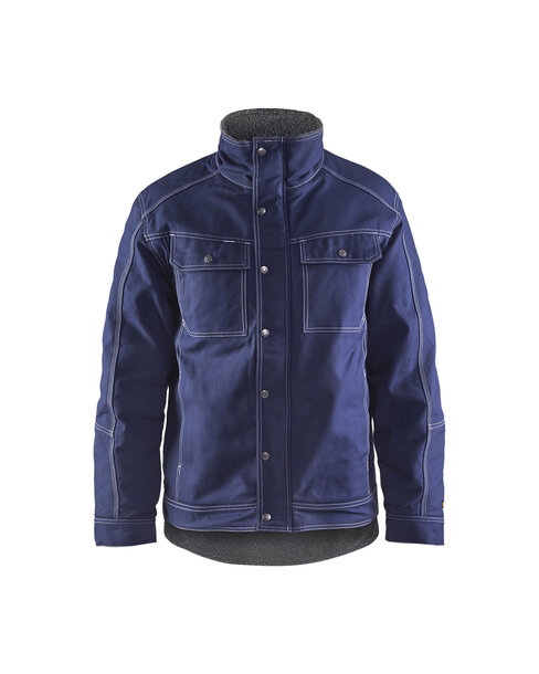 Winterjacke Marineblau