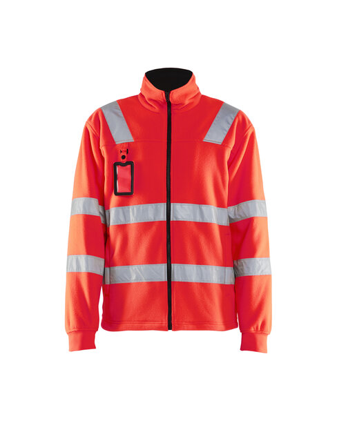 High Vis Fleecejacke High Vis Rot