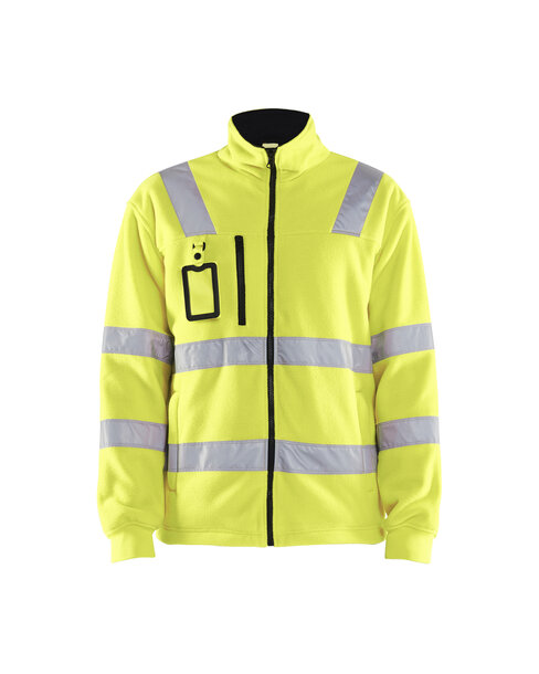 High Vis Fleecejacke High Vis Gelb