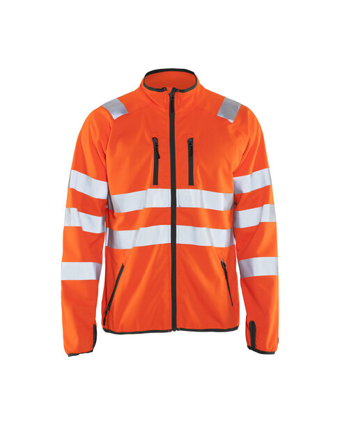 High Vis Softshell Jacke High Vis Orange