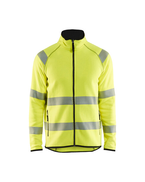 High Vis Strickjacke High Vis Gelb