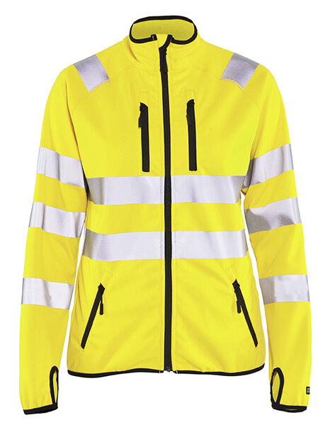 Damen High Vis Softshell Jacke High Vis Gelb