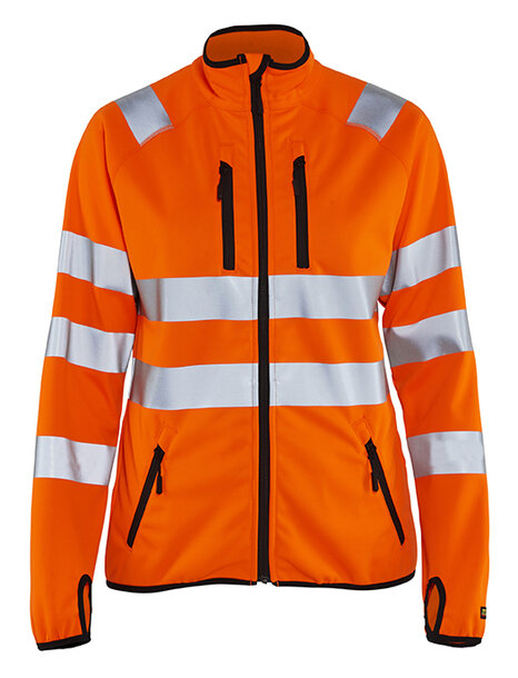 Damen High Vis Softshell Jacke High Vis Orange