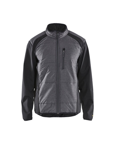 Hybrid Jacke Schwarz/Dunkelgrau