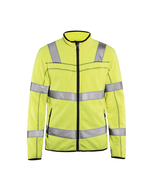 High Vis Microfleece Jacke High Vis Gelb