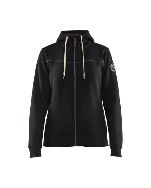 Damen Kapuzenjacke Schwarz