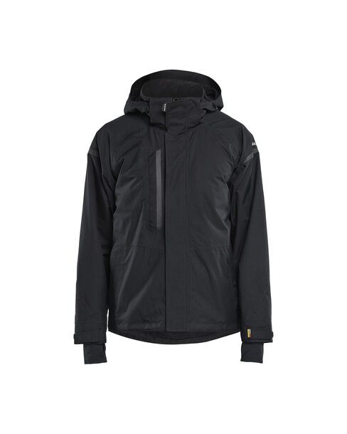 Shell Jacke Schwarz