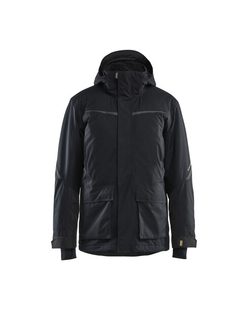 Winterparka Schwarz