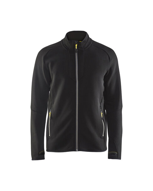Fleecejacke Evolution Schwarz