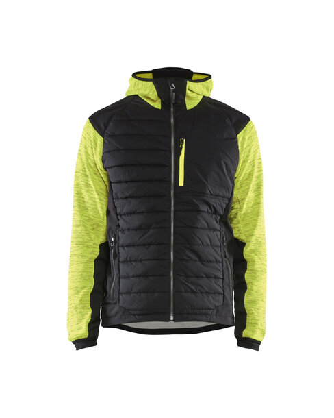 Hybrid Jacke High Vis Gelb/Schwarz