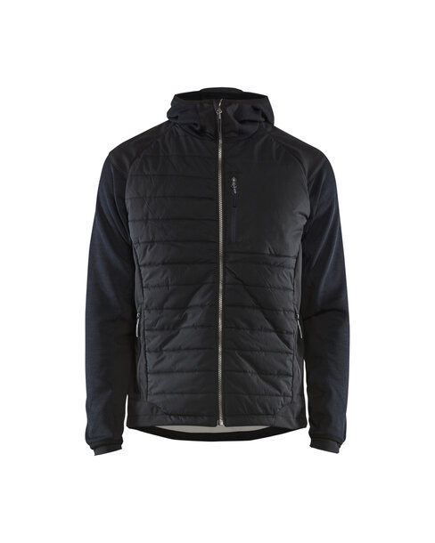 Hybrid Jacke Dunkel Marineblau/Schwarz