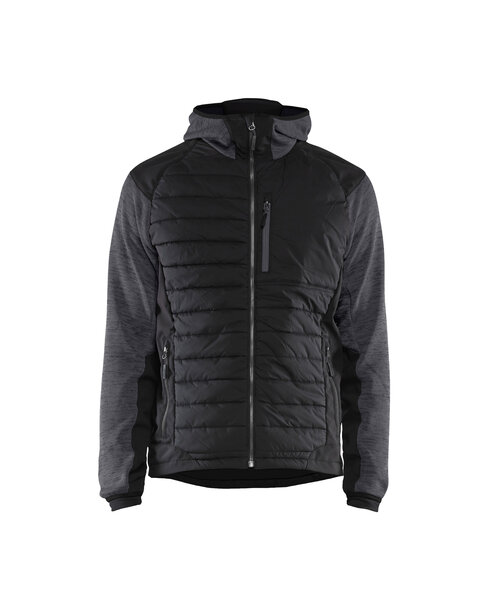 Hybrid Jacke Dunkelgrau/Schwarz