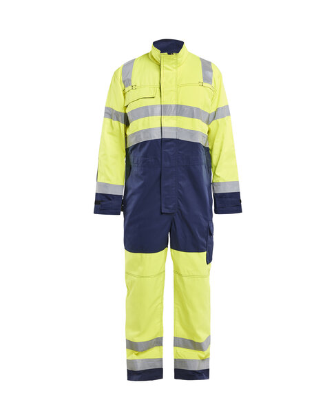High Vis Overall High Vis Gelb/Marineblau