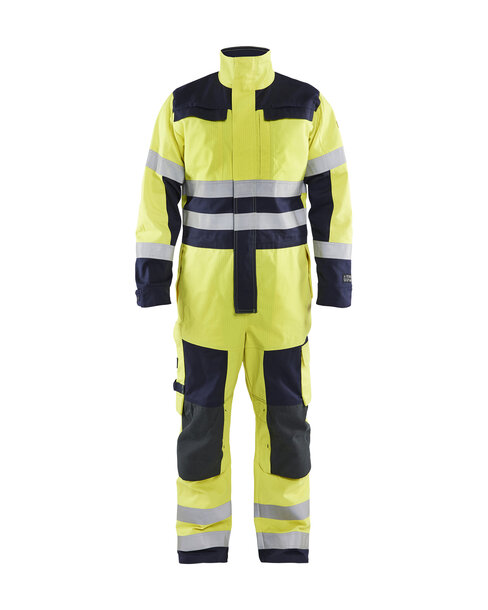 Multinorm Overall High Vis Gelb/Marineblau