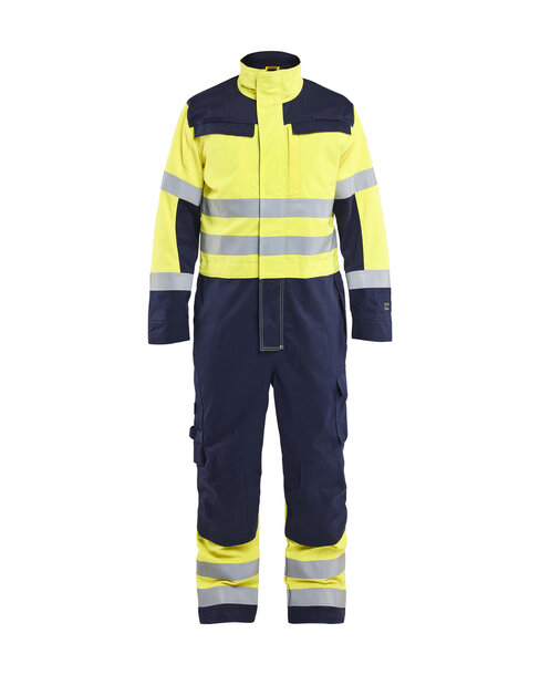 Multinorm Overall High Vis Gelb/Marineblau