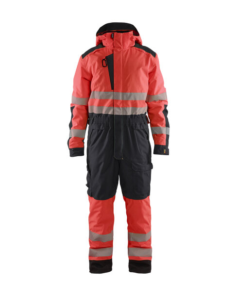 High Vis Winteroverall High Vis Rot/Schwarz