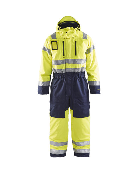 High Vis Winteroverall High Vis Gelb/Marineblau