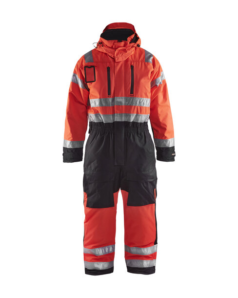 High Vis Winteroverall High Vis Rot/Schwarz